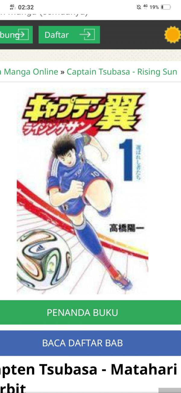 Captain Tsubasa rising sun