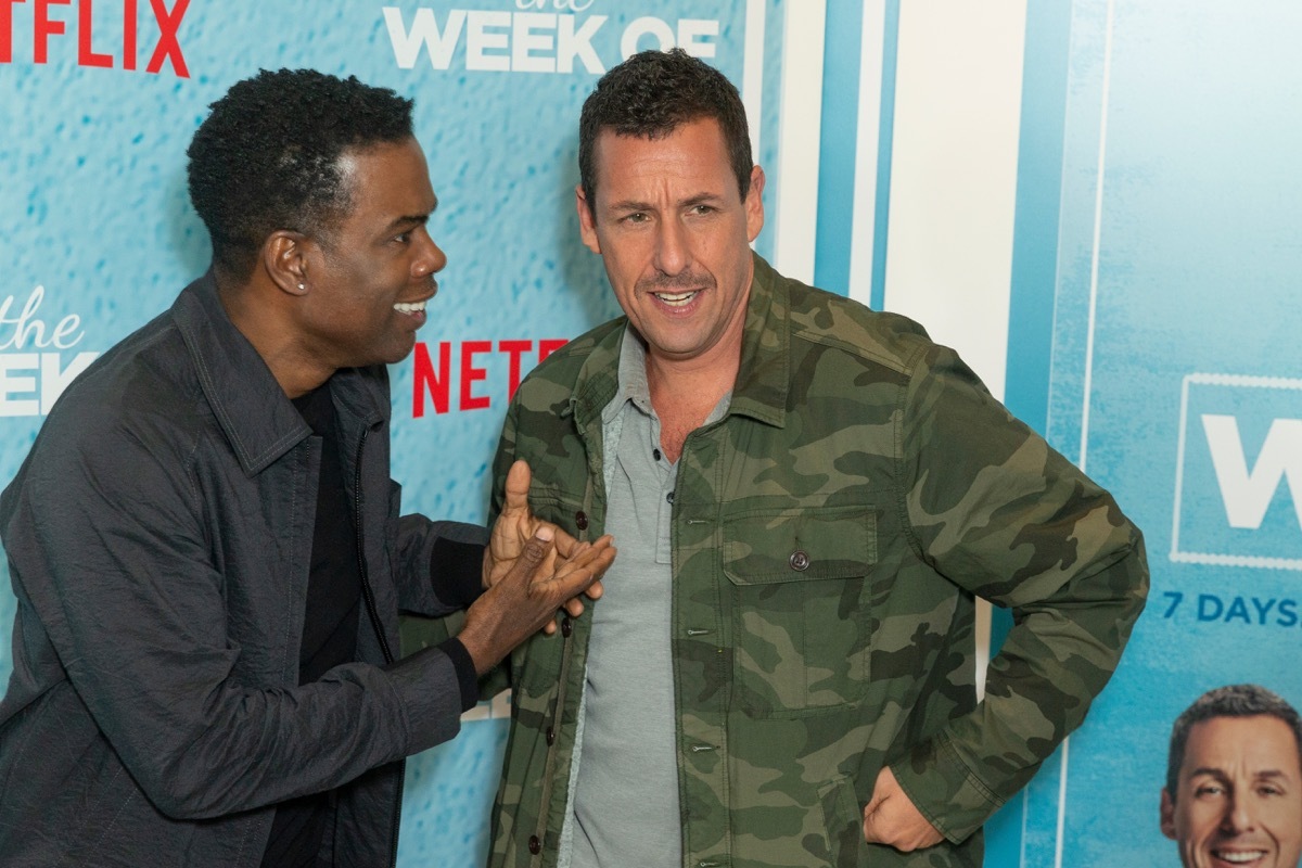 Chris Rock and Adam Sandler