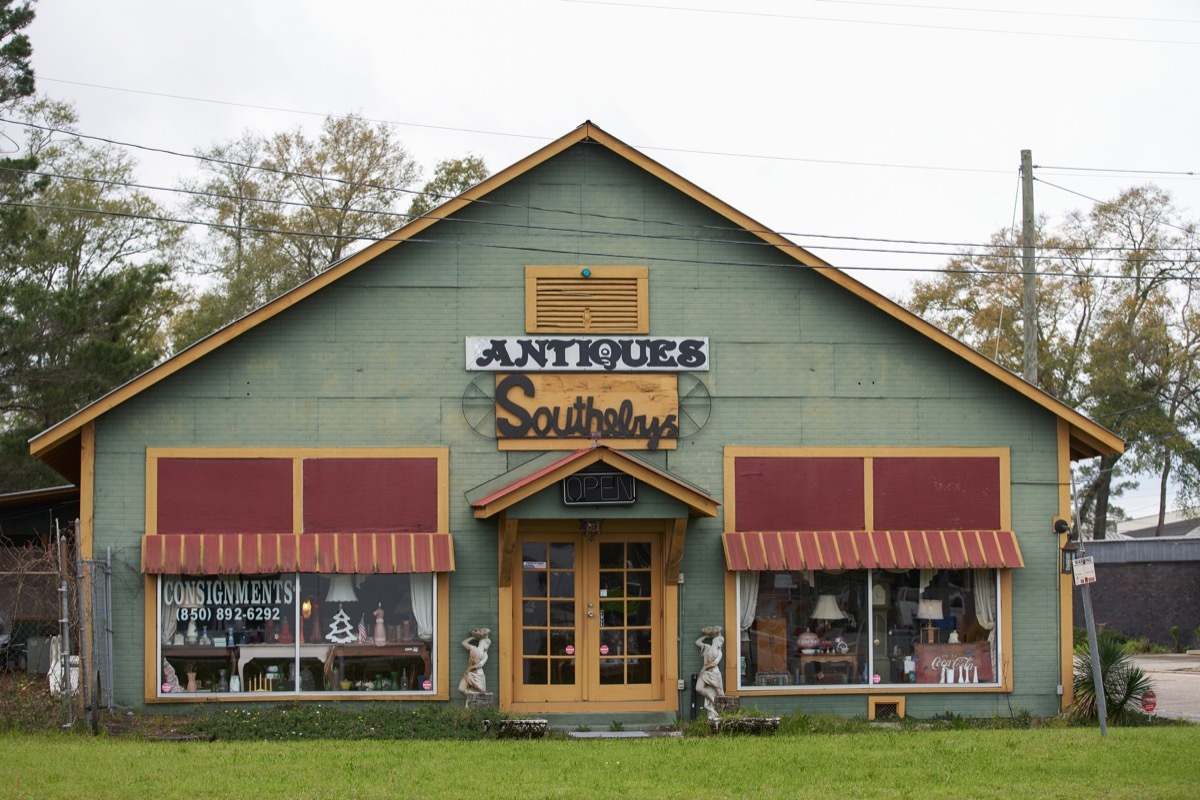 antiques gallery in defuniak springs, florida