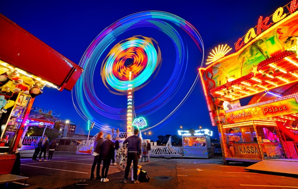 County Fair at Night Summer Fair