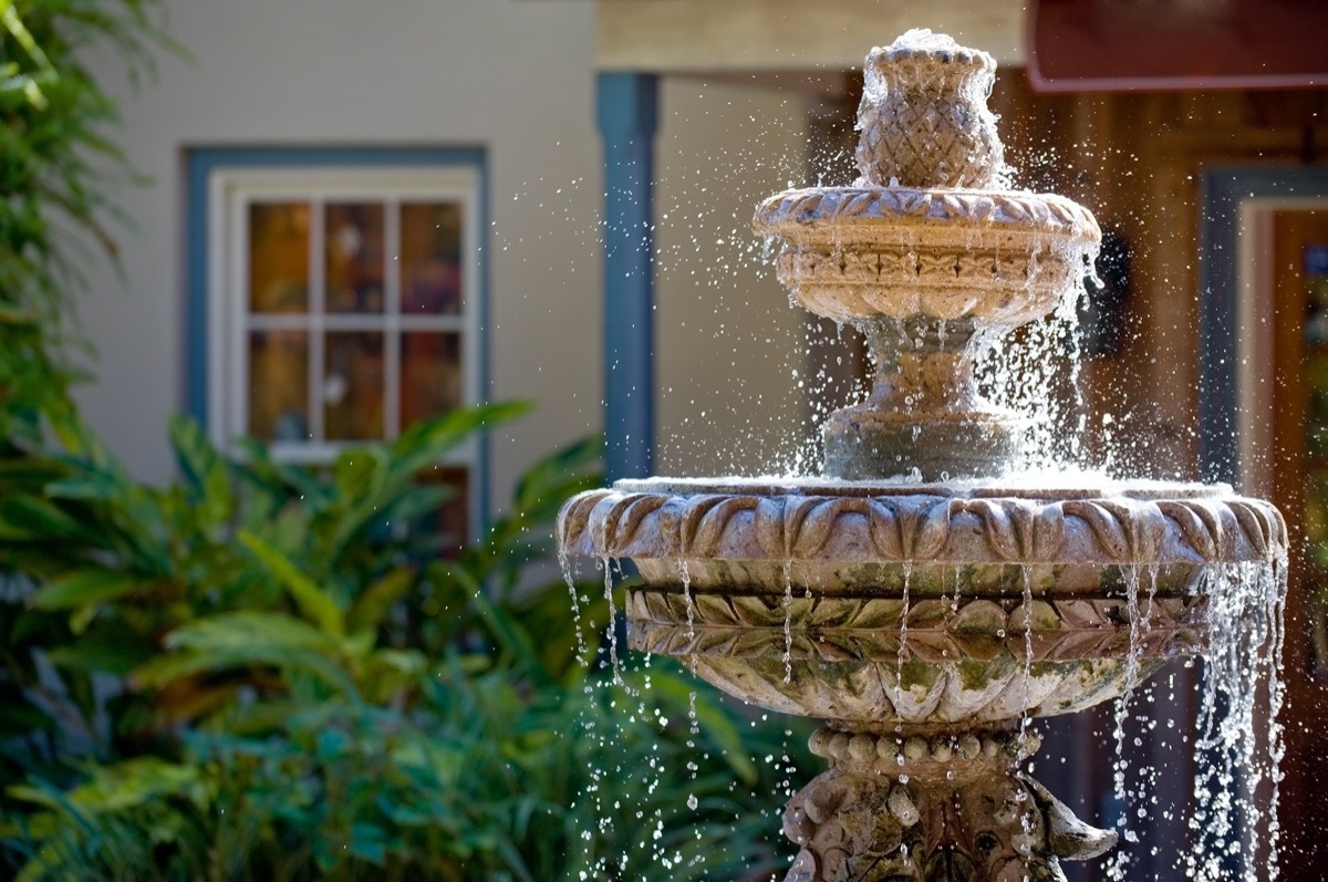 outdoor fountain