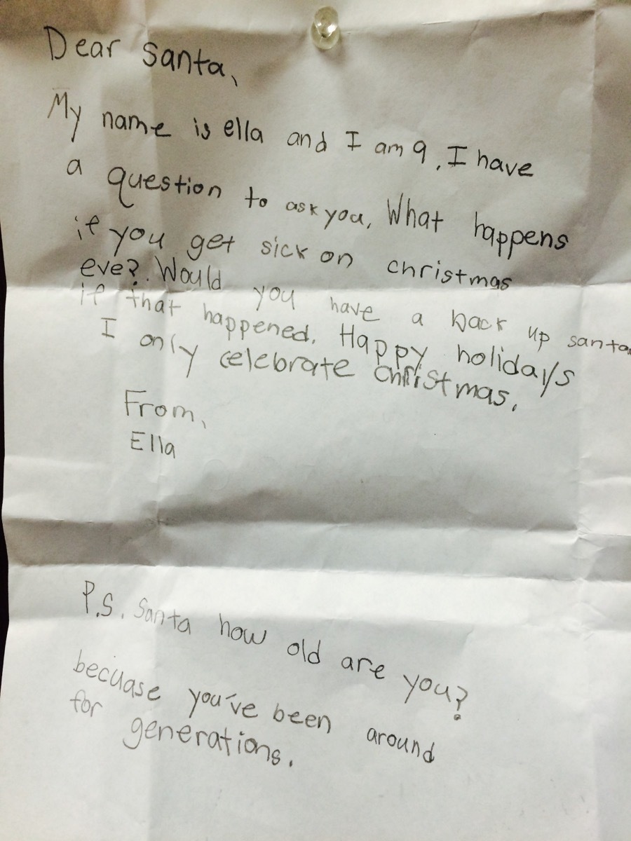 hilarious santa letters