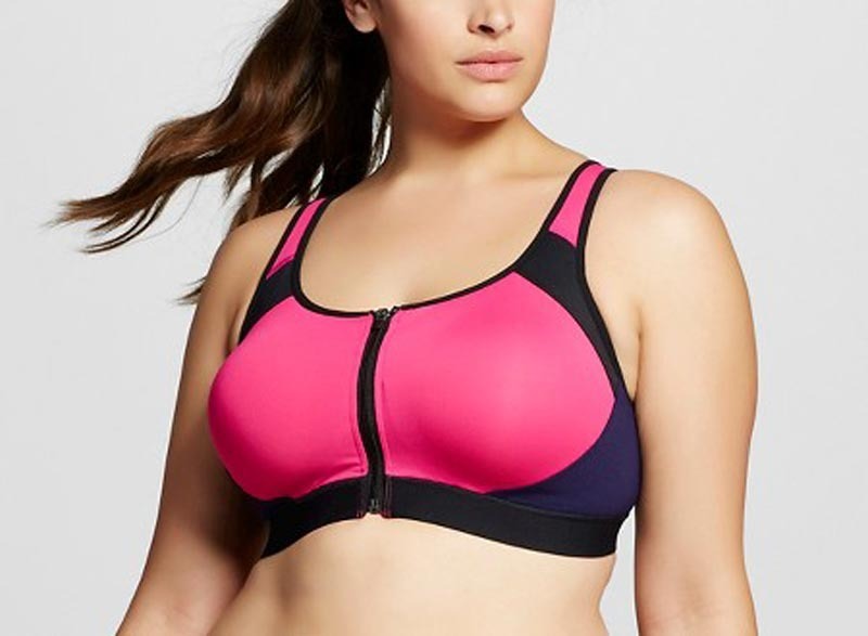 c9 champion power shape front-close sports bra