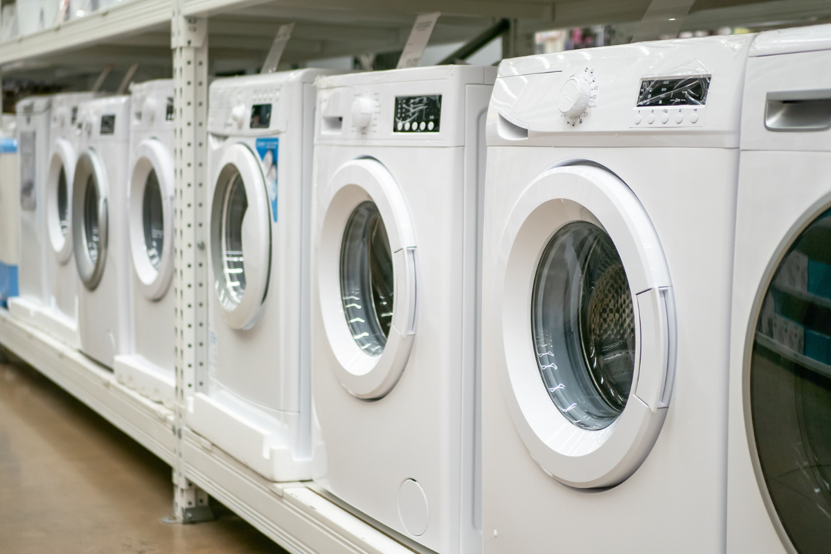 washing machines in store