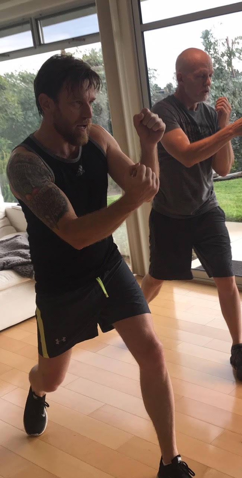 ewan mcgregor trains with tony horton