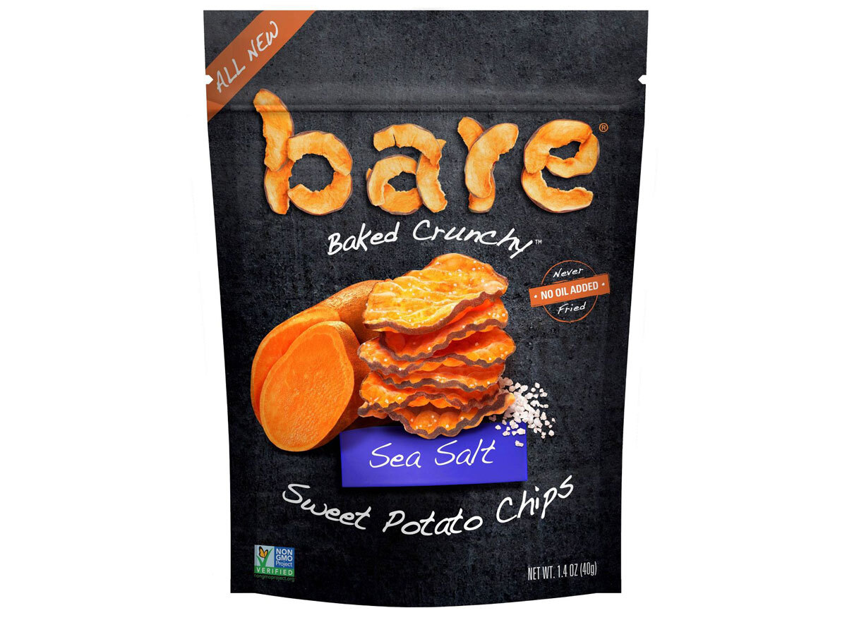 Bare sweet potato snacks