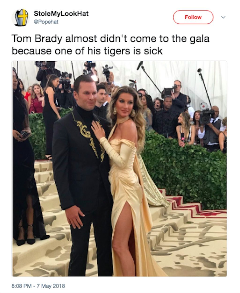 tom brady roasted at met gala.