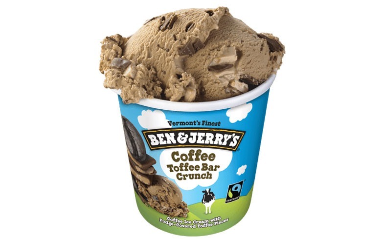 Ben jerry coffee toffee ice cream