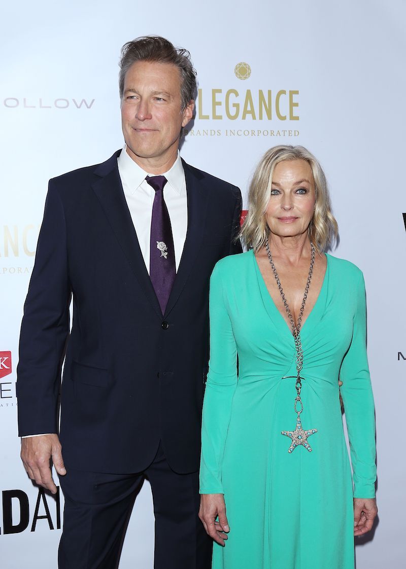 John Corbett and Bo Derek at the 2019 WildAid Gala in 2019