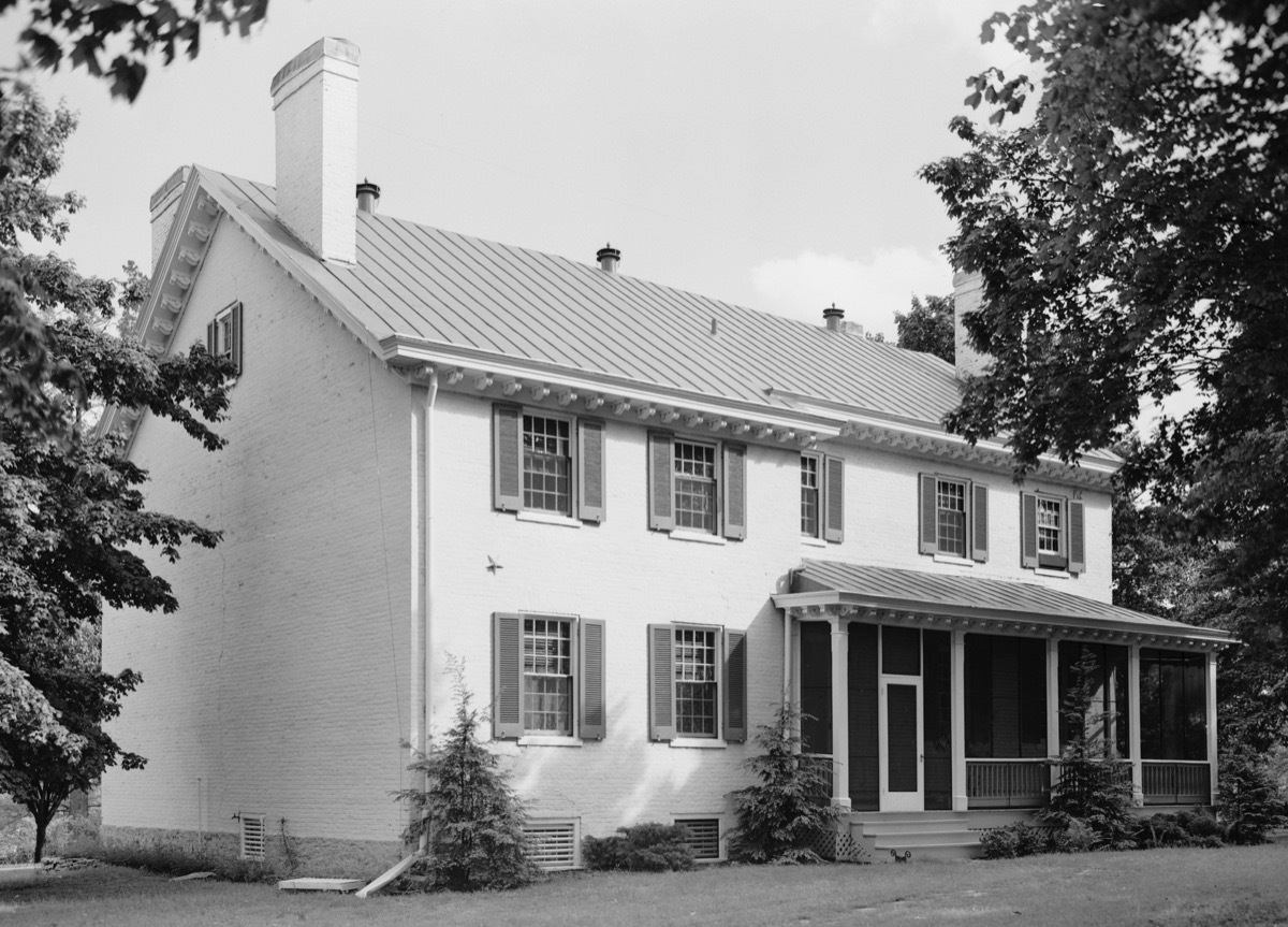 CWB98R Zachary Taylor. Springfield, childhood home of Major General Zachary Taylor, 12th president of the United States. Montebello,