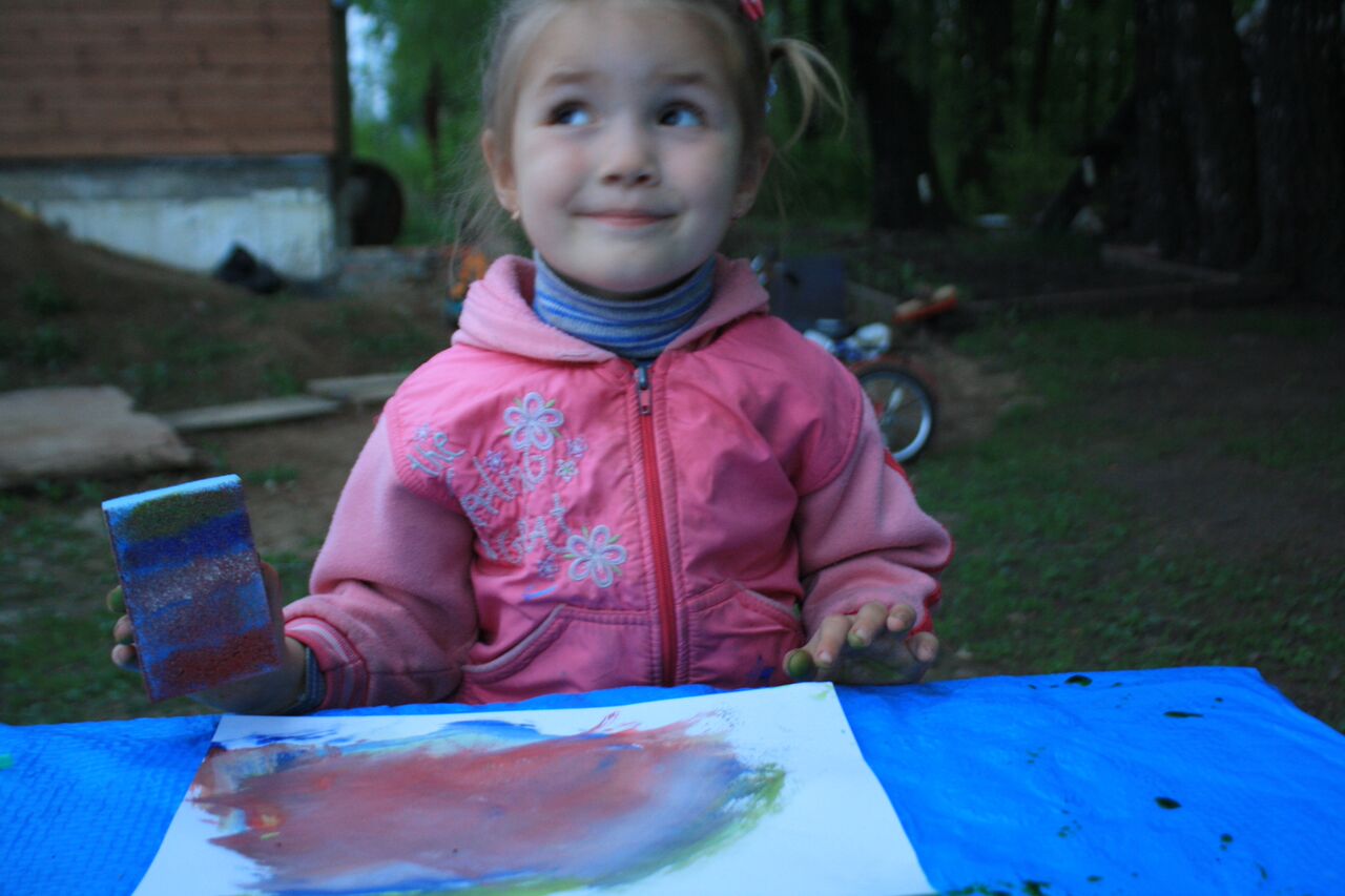 Fun Ways To paint With Your Child