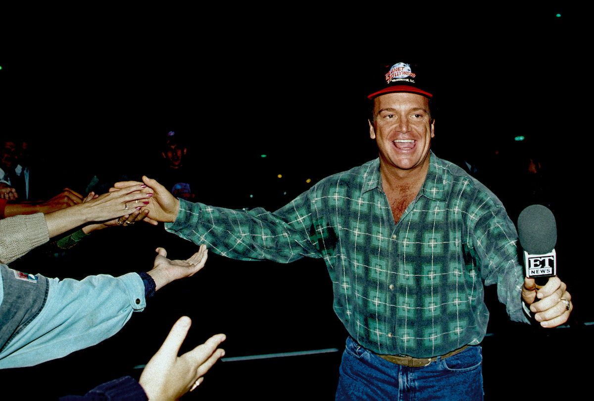 Tom Arnold at the opening of Planet Hollywood in Washington D.C. in 1993