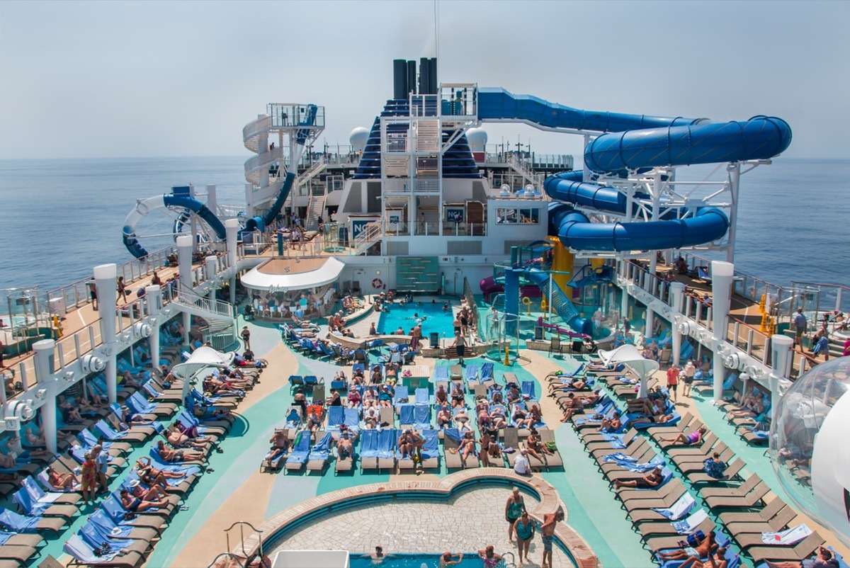 Pool Deck on Norwegian Bliss