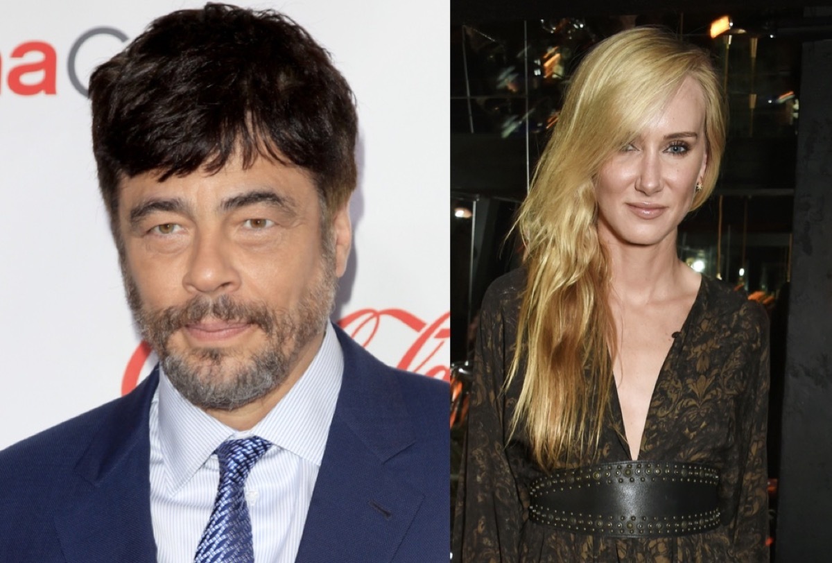 Benicio Del Toro and Kimberly Stewart