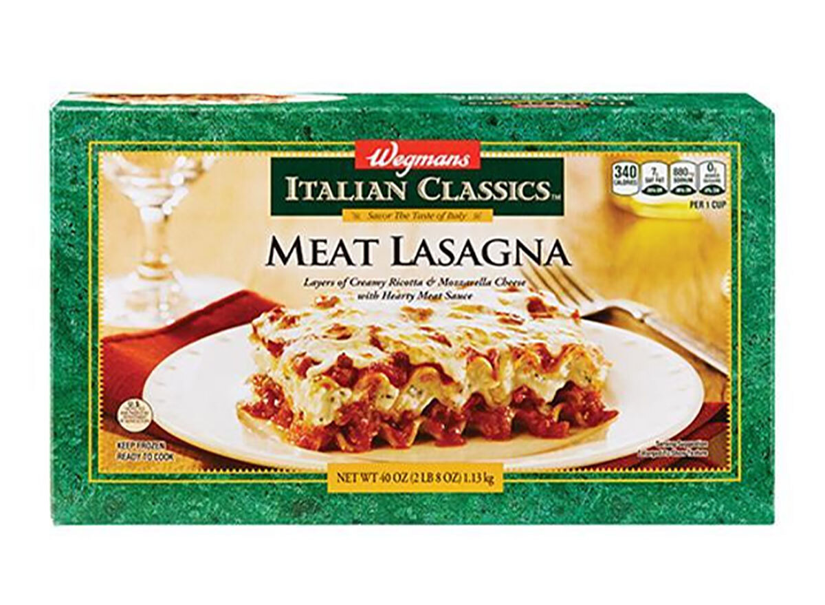 wegmans frozen meat lasagna