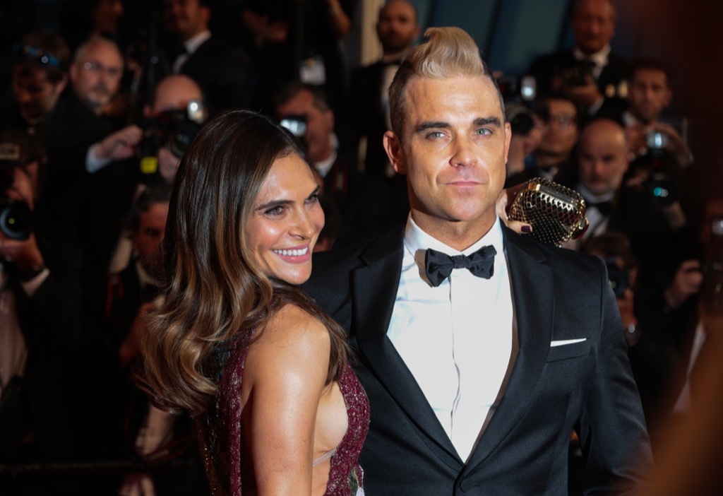 Robbie Williams Ayda Field