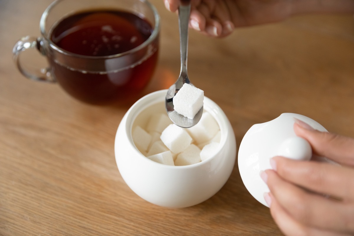 Bowl of Sugar Cubes