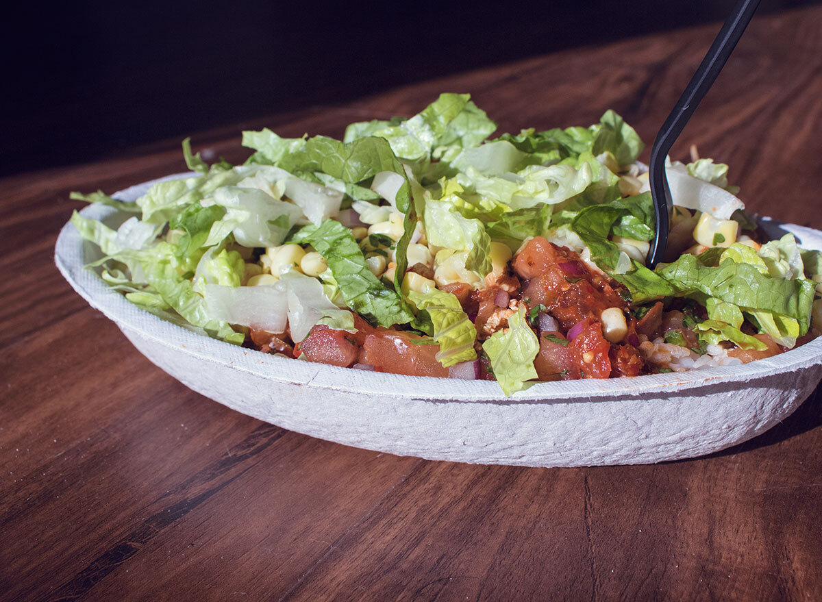 chipotle burrito bowl