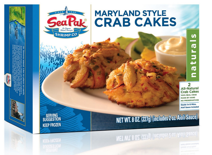 SeaPak Maryland style crab cakes