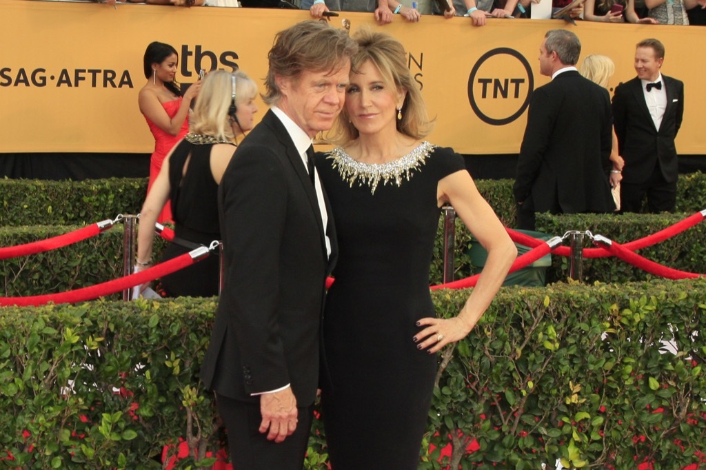 Felicity Huffman and William H. Macy