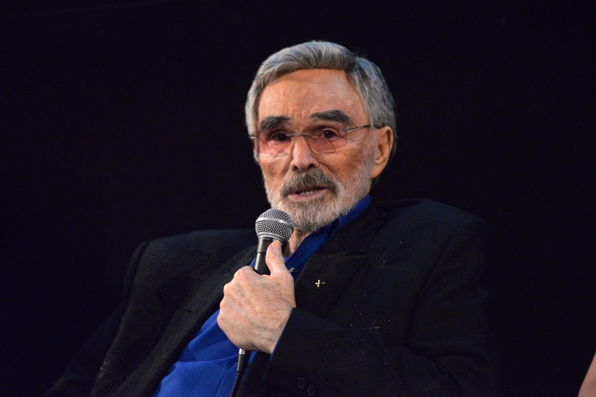 Burt Reynolds in 2018