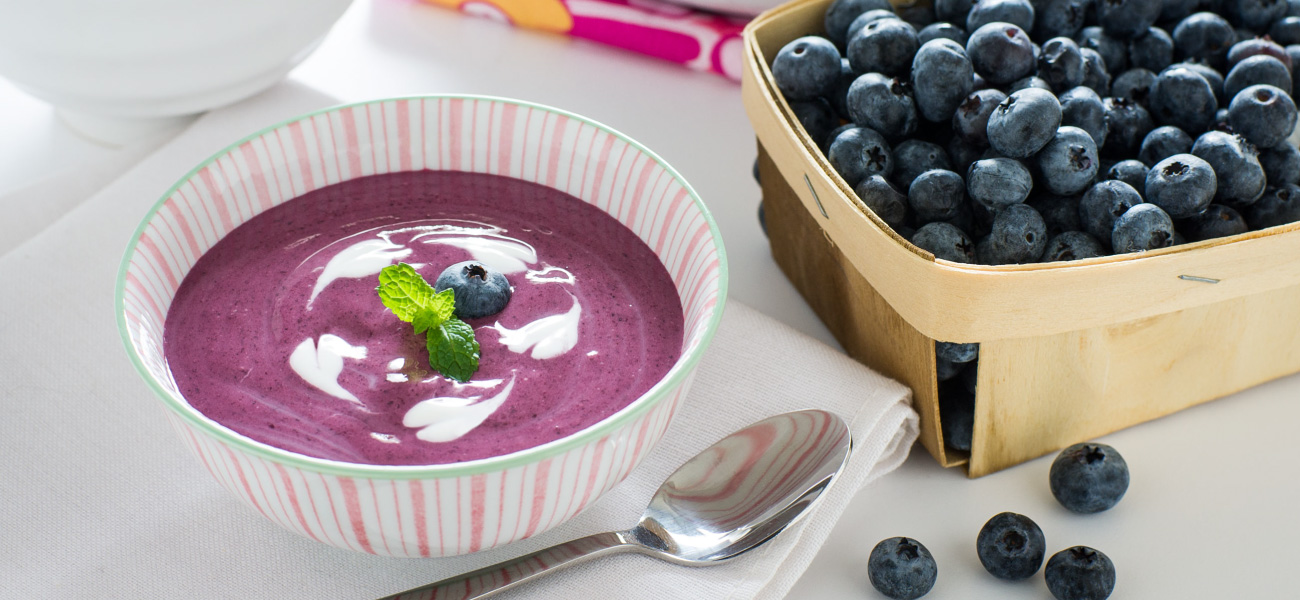 6. Spiced Blueberry Soup