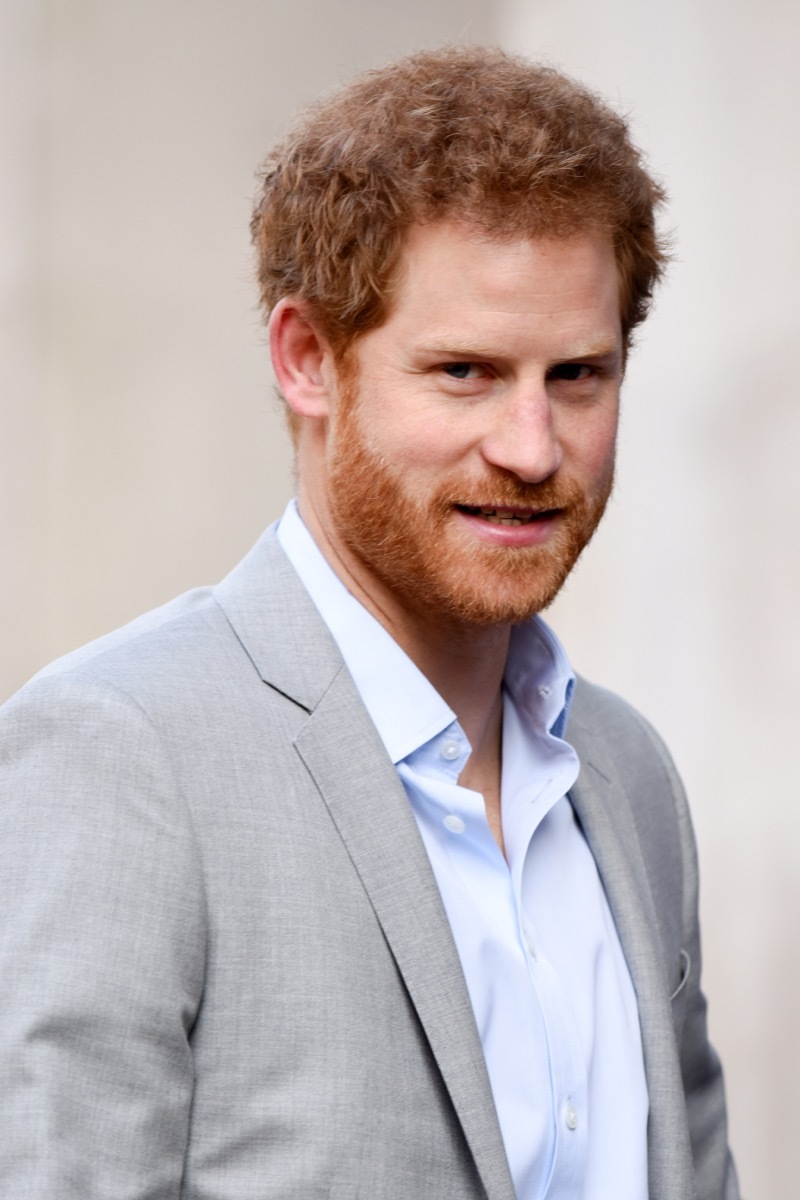 London, UK. 16 March, 2017. Prince Harry attends the Veterans' Mental Health Conference at KingÂ­s College London.