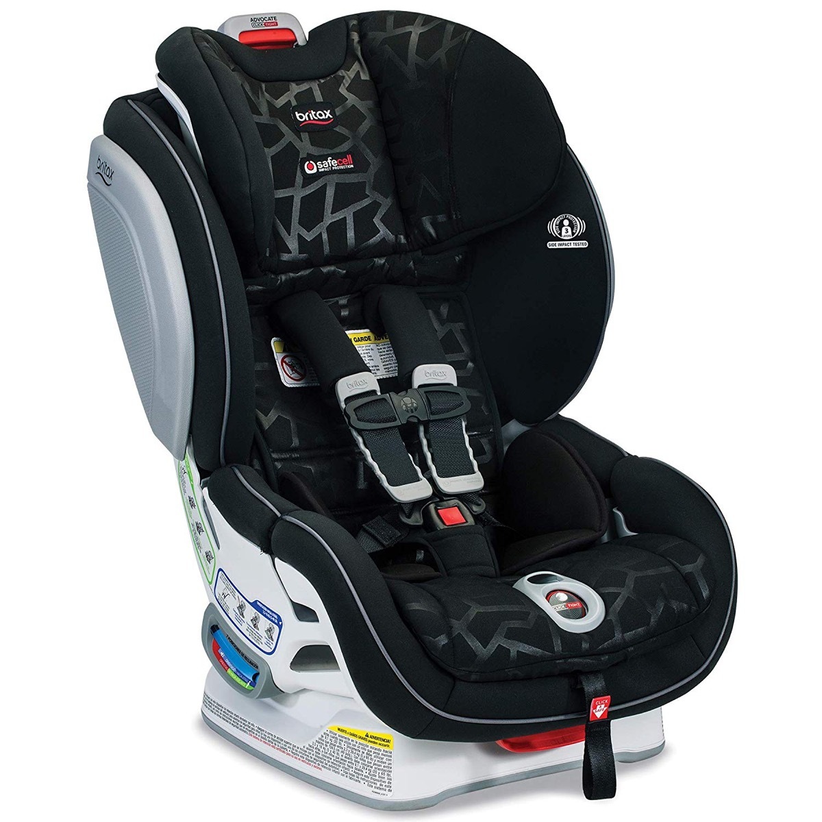 black britax advocate clicktight carseat