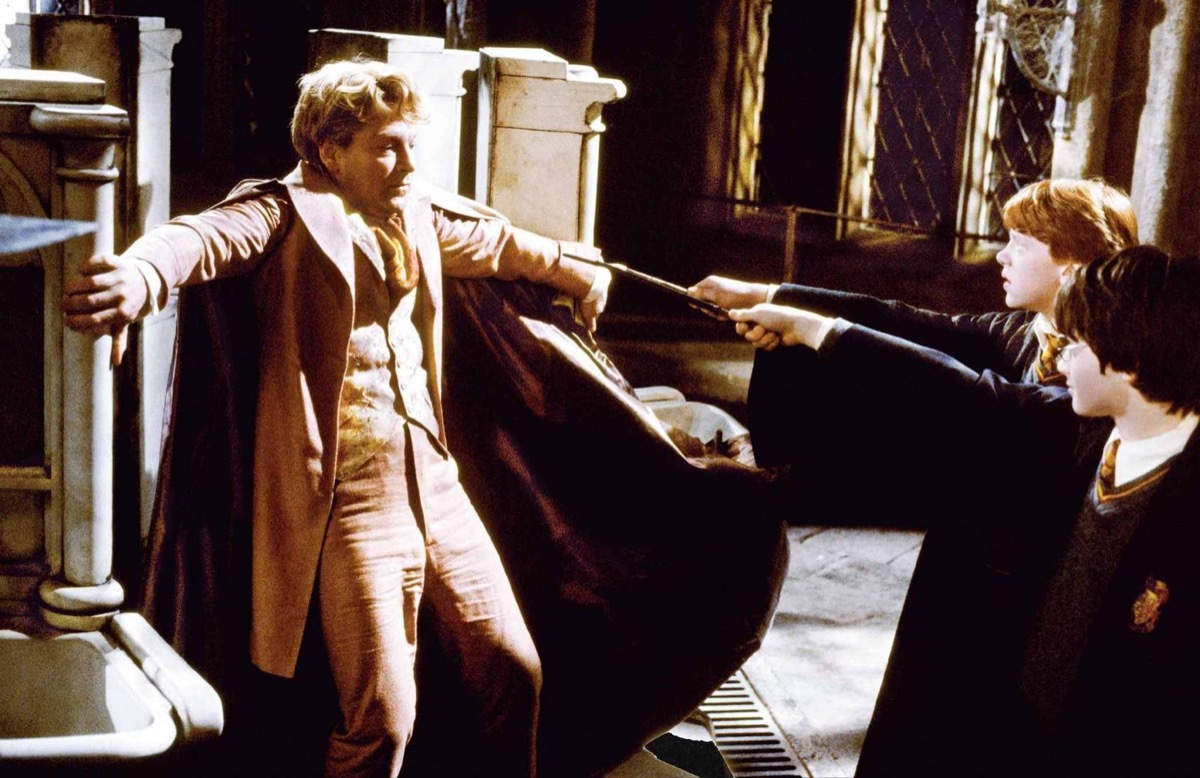 kenneth branagh as gilderoy lockhart in harry potter