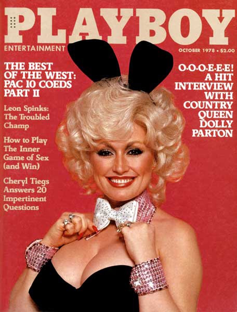 Dolly Parton playboy 1978 cover