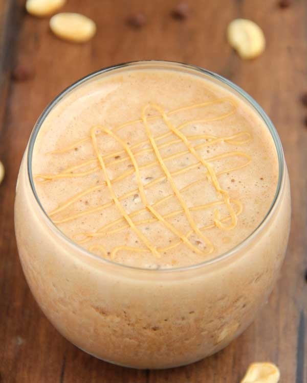 skinny chocolate peanut butter frappuccino - pb2