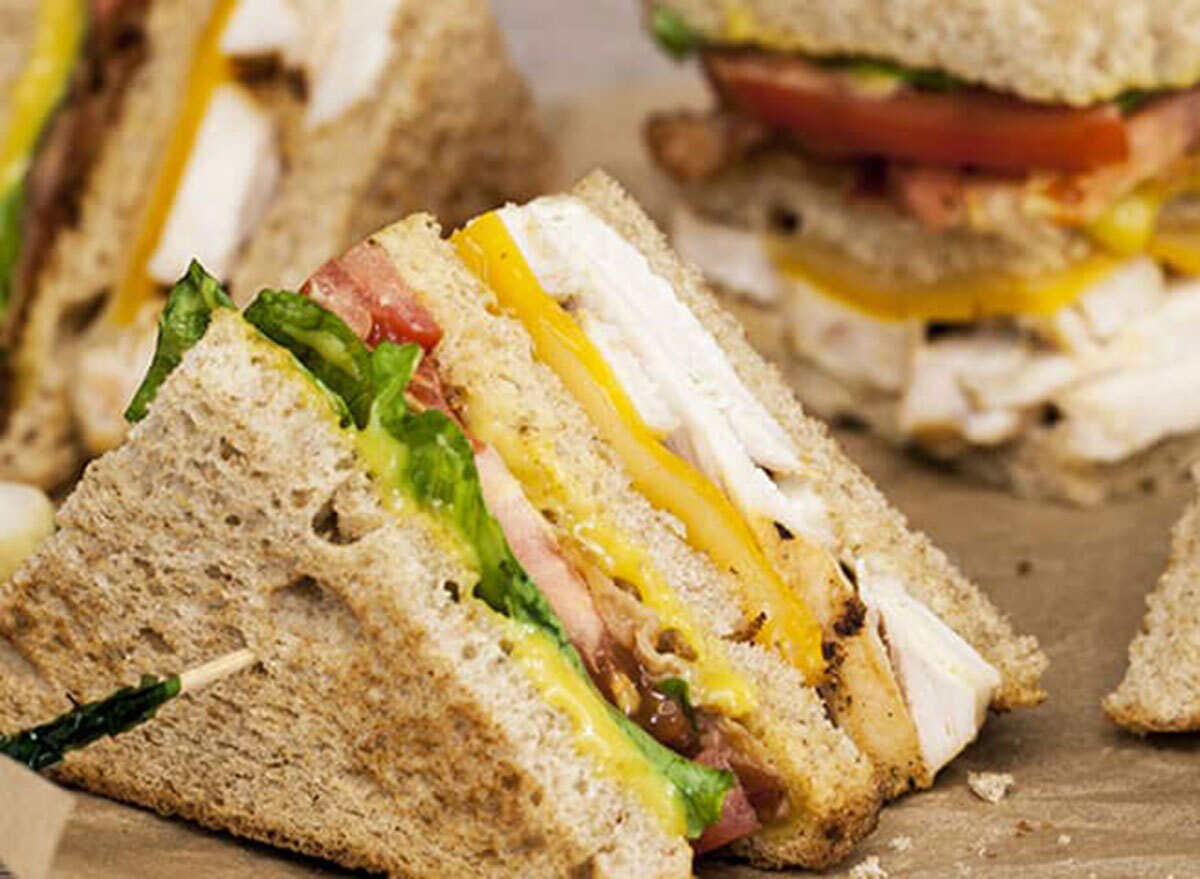 Grilled chicken club