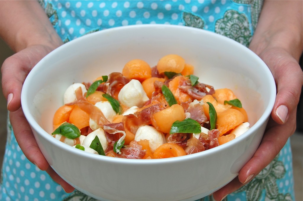 Number 3 — Melon salad with ham