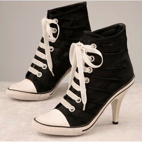 13. High-Heeled Sneakers