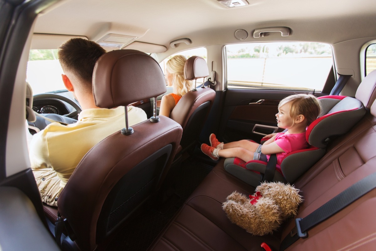 Child in car seat