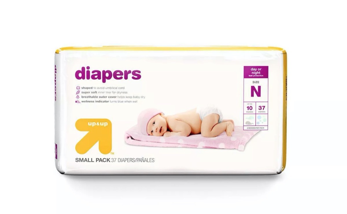 target newborn diapers