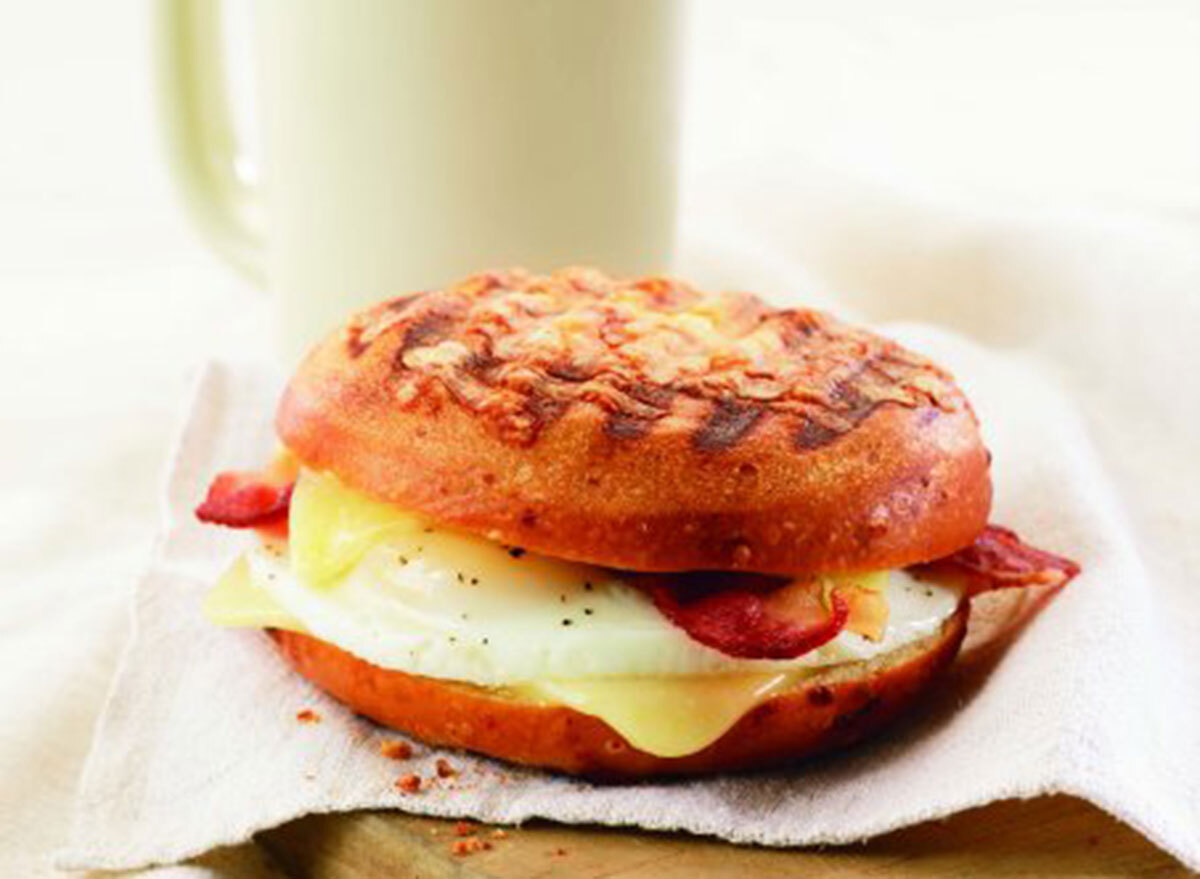 panera bacon egg cheese