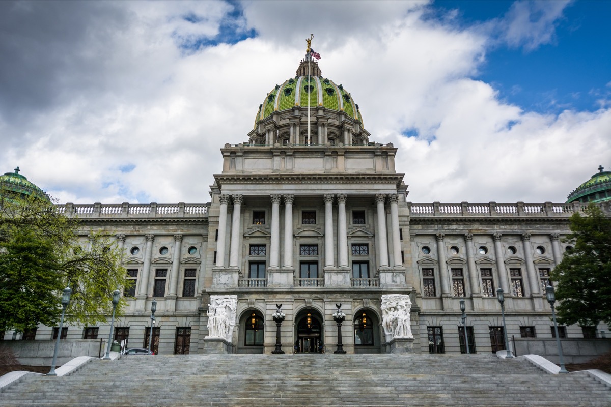 pennsylvania state capitol buildings