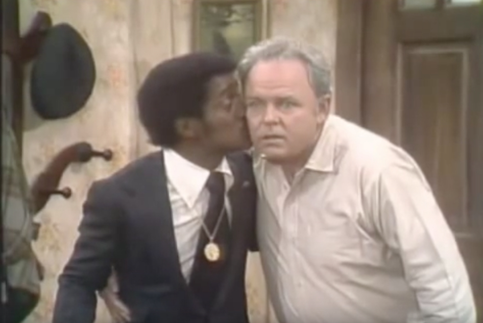 All in the Family Sammy Davis Jr Kiss Funniest Sitcom Jokes