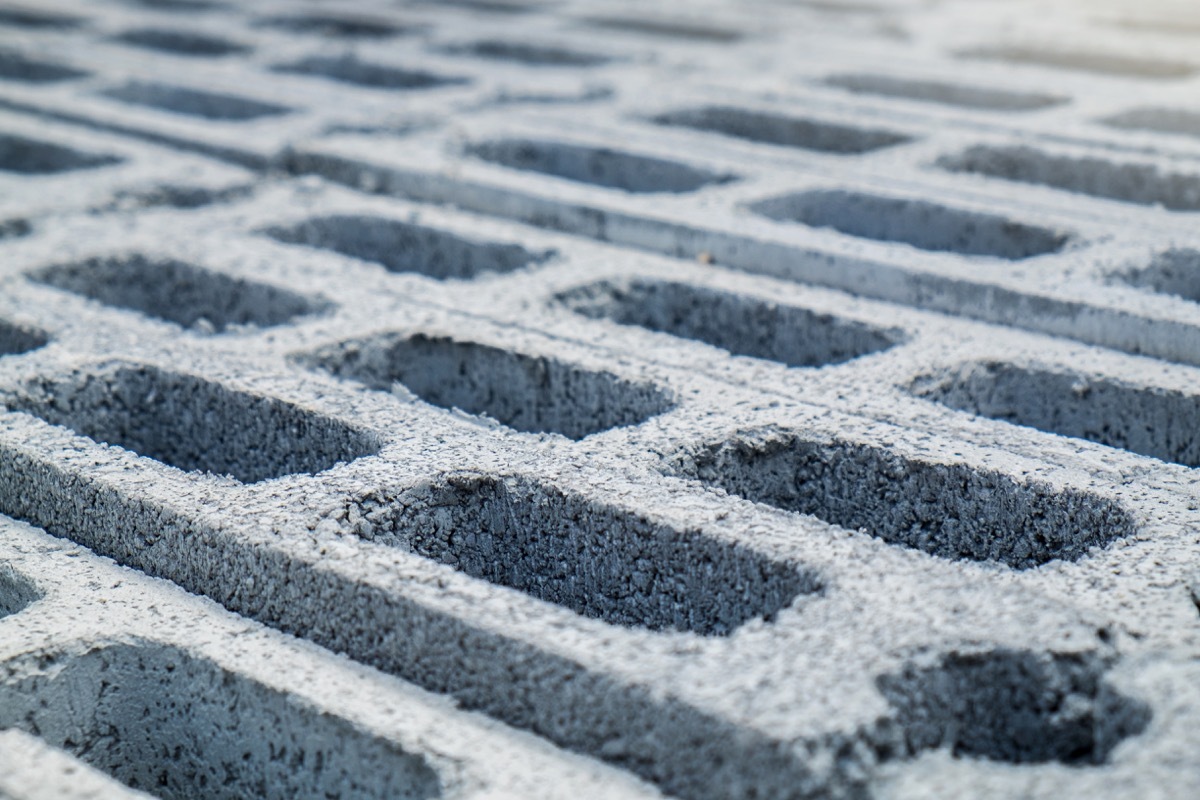 concrete blocks, weird state record