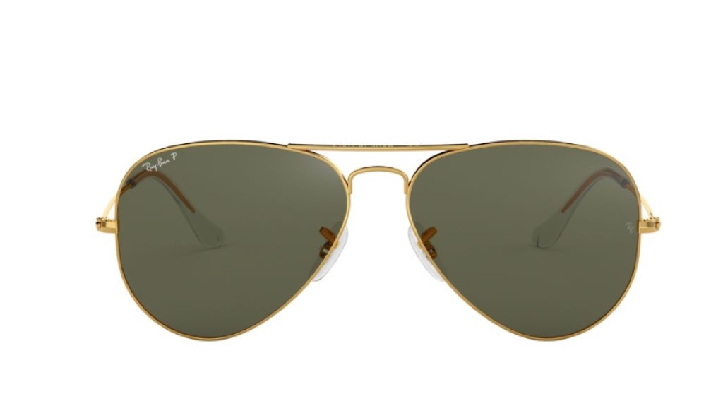 green aviator sunglasses