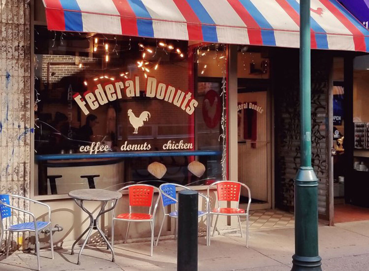 federal donuts store entrance