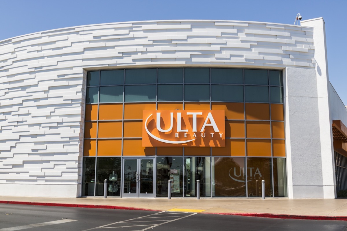 the outside of an Ulta Beauty store in Las Vegas, Nevada