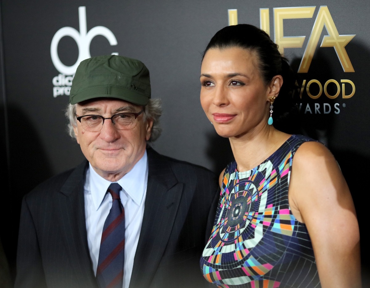 drena and robert de Niro attends the 19th Annual Hollywood Film Awards at The Beverly Hilton Hotel on November 1, 2015 in Beverly Hills, California.