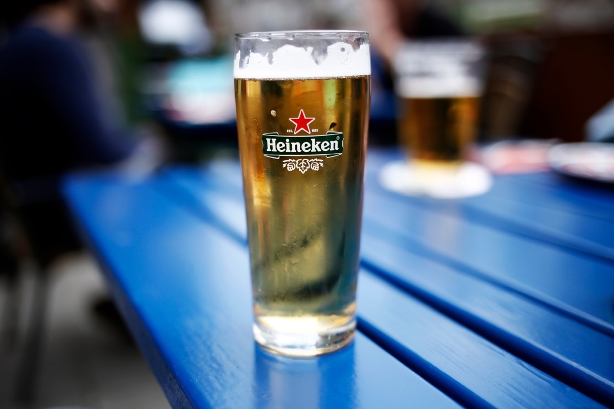 heineken glass