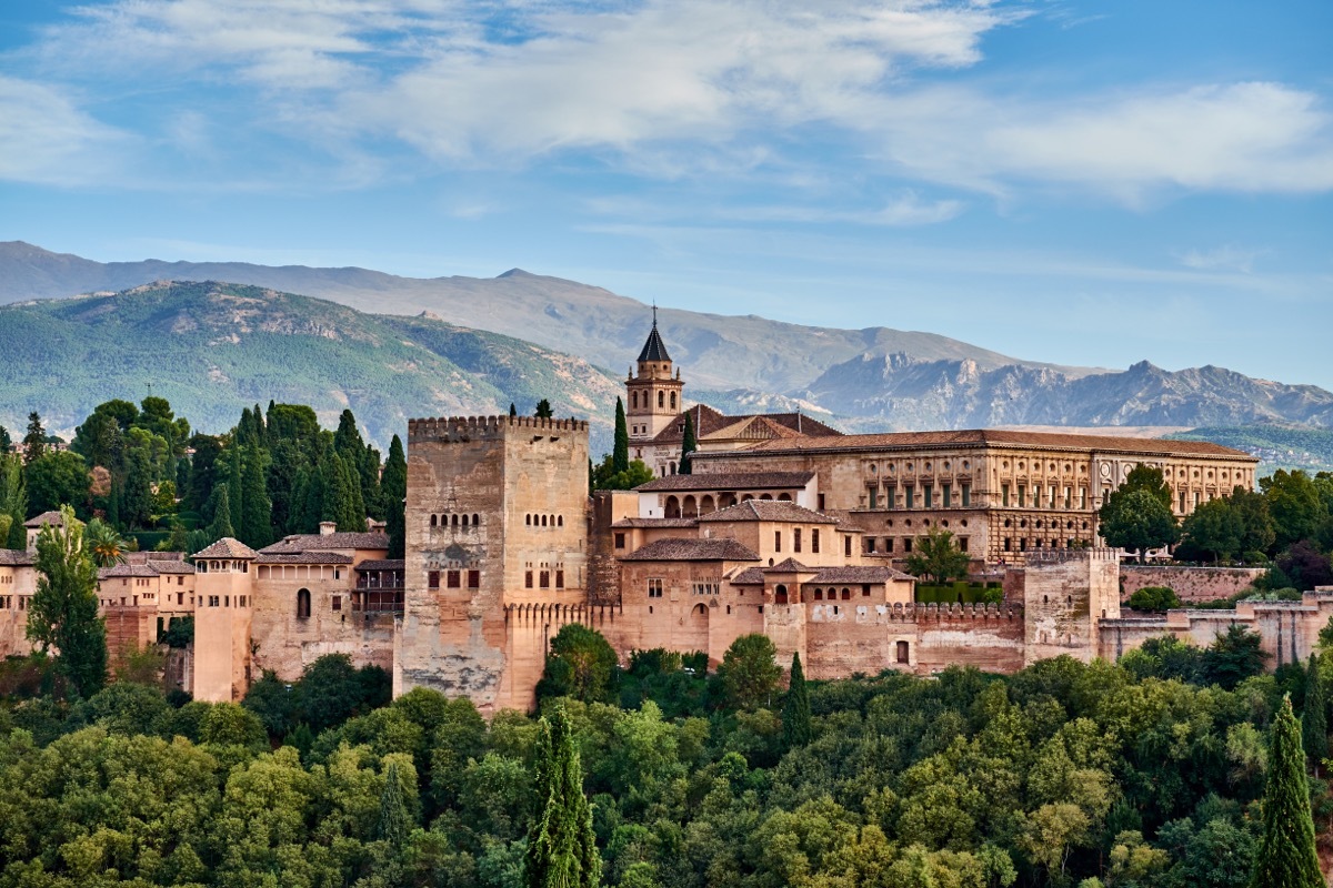 The Alhambra in Grenada, Spain