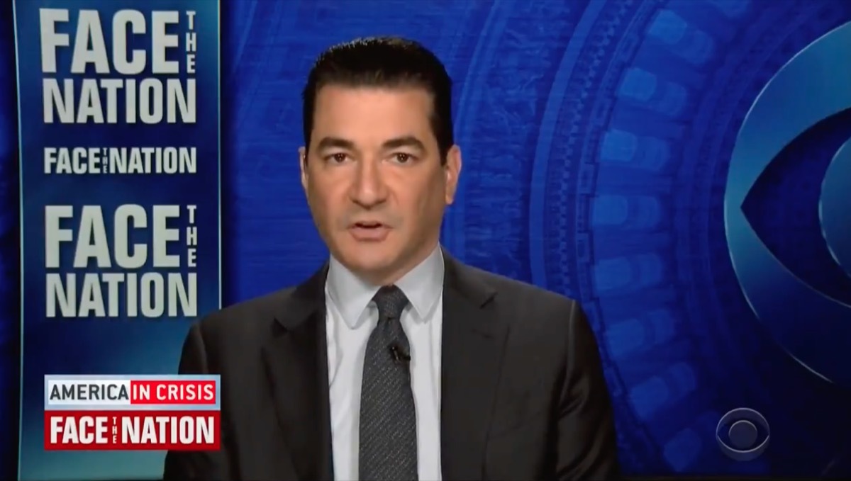 Scott Gottlieb speaking on CNBC