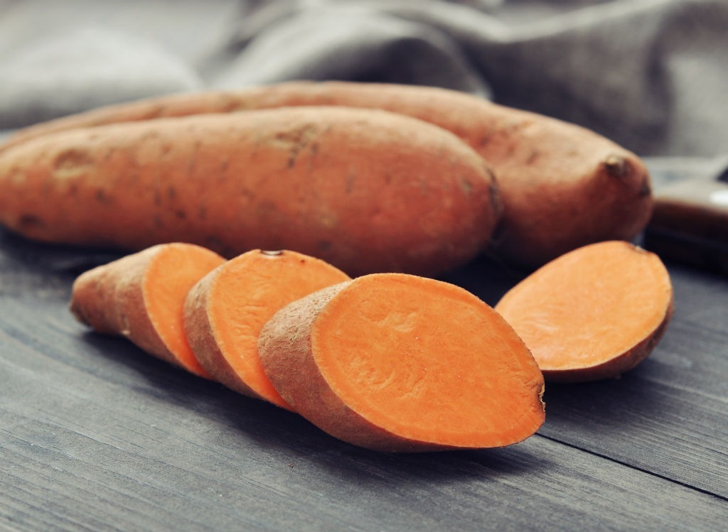 sweet potato high fiber food