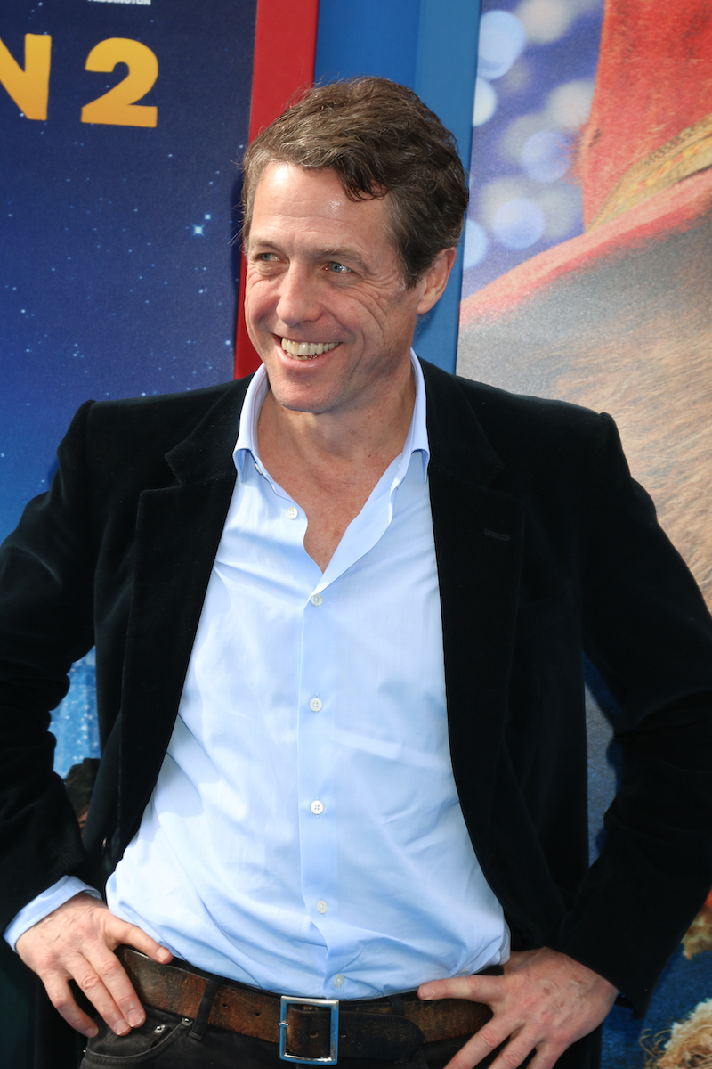 Hugh Grant at the premiere of 