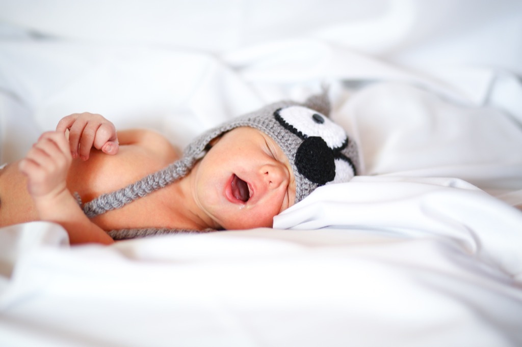 Sleeping newborn